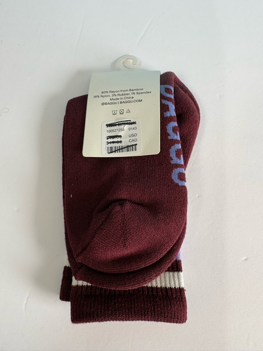 NWT BAGGU Ribbed Socks - Picture 10 of 10